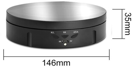 Roterende Display Stand Elektrische Horloge Sieraden Houder Video Schieten Collectible Product Voor Fotografie Usb Oplaadbare