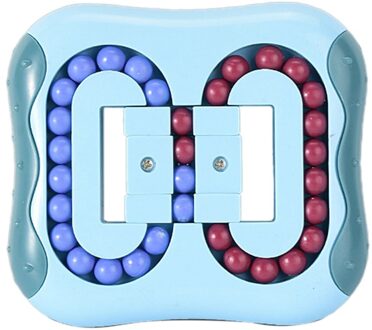 Roterende Magic Bean Intelligentie Vingertop Roterende Kubus Roterende Kubus Vinger Gyro Kinderen Burger Roterende Kubus Speelgoed groen