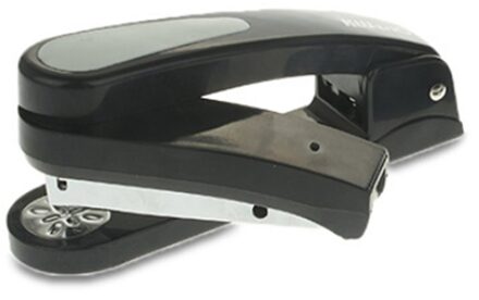 Roterende Medium Nietmachine Binding 20 Pagina 'S Gedraaid 45 Graden zonder Nietjes voor Papier Binding School Office Accessoires zwart