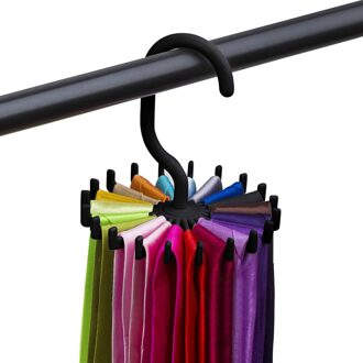 Roterende Tie Rack Verstelbare Tie Hanger Houdt 20 Stropdassen Tie Organizer Voor Mannen