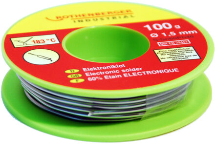 Rothenberger Elektronicasoldeer, 1,5mm, 30g - 1000002348 1000002348
