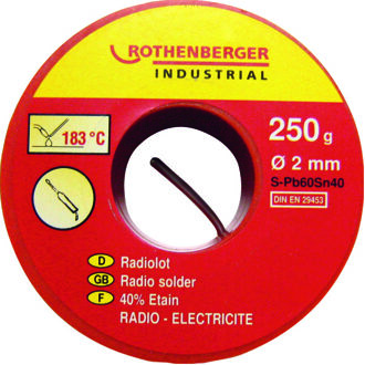Rothenberger Radiosoldeer, 70g - 1000002351 1000002351