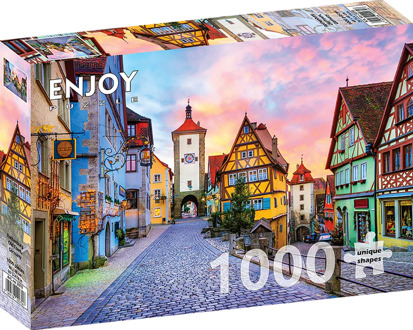 Rothenburg Old Town - Germany Puzzel (1000 stukjes)