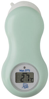 Rotho Babydesign Digitale badthermometer met zuignap in het Zweeds green Turquoise