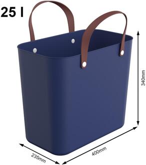 Rotho Boodschappentas 25L midnightblue blauw
