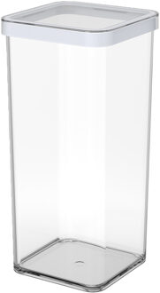 Rotho Loft Bewaardoos vierkant 1,5L wit