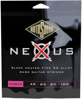 Rotosound NXB45 snarenset elektrische basgitaar snarenset elektrische basgitaar, coated, 45-105, standard gauge