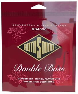 Rotosound RS4000M snarenset contrabas 3/4 snarenset contrabas 3/4, nylon & monel, super high burnished
