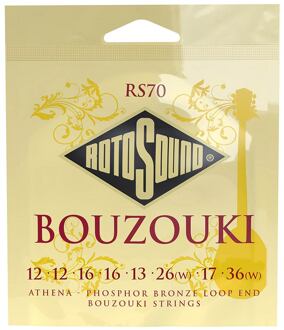 Rotosound RS70 snarenset bouzouki snarenset bouzouki, phospor bronze, loop end