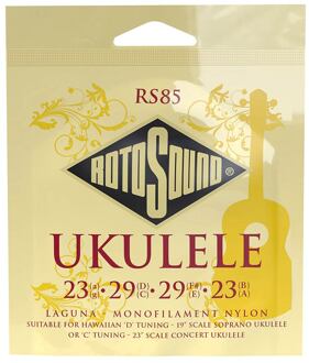 Rotosound RS85 snarenset ukelele snarenset ukelele, nylon