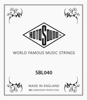 Rotosound SBL040 .040 basgitaarsnaar .040 basgitaarsnaar, stainless steel, roundwound, longscale