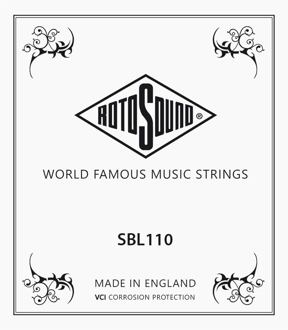 Rotosound SBL110 .110 basgitaarsnaar .110 basgitaarsnaar, stainless steel roundwound, longscale