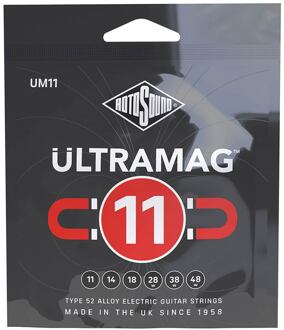 Rotosound UM11 string set electric type 52 alloy wound 11-48, medium