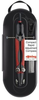 Rotring Passer rOtring 676580 Compact inzetpasser tot O36cm