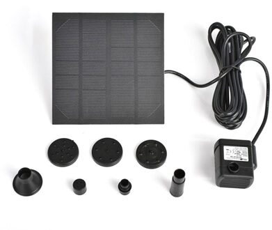 Rotstuin Zwembad Solar Waterpomp Solar Fontein Vijver Bekijken Decoratie Fontein Dc Borstelloze Waterpomp