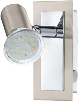 Rottelo Opbouwspot - GU10 - Staal - Grijs;Chroom