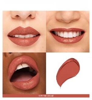 Rouge Artist Forever Satin & Matte Lipstick 119 Fire On Me - Satin