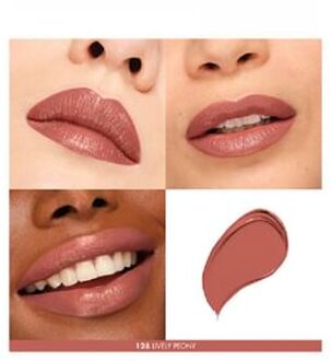 Rouge Artist Forever Satin & Matte Lipstick 128 Lively Peony - Satin