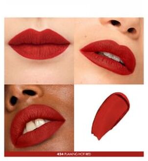 Rouge Artist Forever Satin & Matte Lipstick 424 Flaming Hot Red - Matte