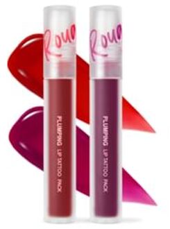 Rouge Star Plumping Lip Tattoo Pack Mild Flavor Edition - 2 Colors Plum Berry