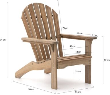 ROUGH-S Adirondack - Laagste prijsgarantie! Bruin