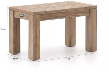 ROUGH-X picknickbank 75x42x45cm - Laagste prijsgarantie! Bruin