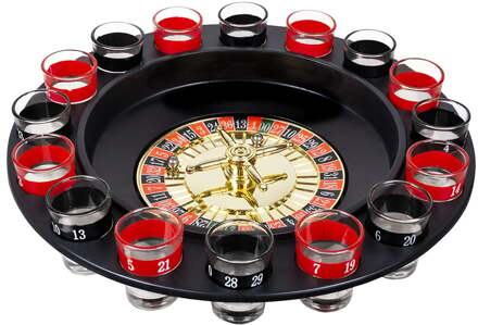 Roulette Drankspel - Shotroulette - Shots - Feest spelletjes - Drankspel - Drinkspel