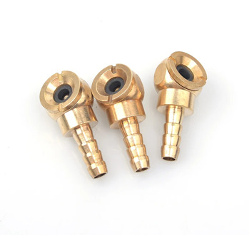 Round Head Air Nozzle High Pressure Pump Connected To The Air Nozzle Tire Beautiful Mouth Screw Fast Air Nozzle Accessories
