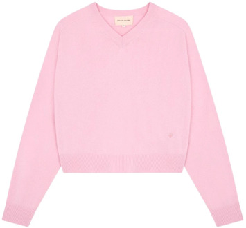 Round-neck Knitwear Loulou Studio , Pink , Dames - L,M