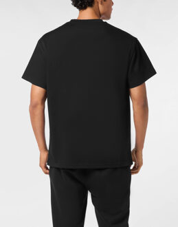 Round Neck T-Shirt Plein Sport Zwart