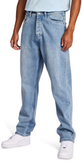 Route Relaxed Fit Broeken Heren - Blauw - Maat S - 30" - Katoen Denim Blue