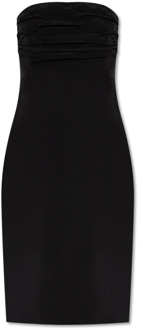 Rovaniemi zijden jurk The Mannei , Black , Dames - M,S,Xs