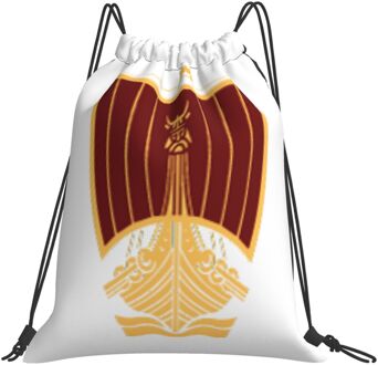 Rover Gedrukt Trekkoord Rugzak Carry Trekkoord Zak Reizen Mannen En Vrouwen Fitness Waterdicht En Lichtgewicht