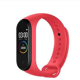 Rovtop Smart Horloge M4 Smart Band 4 Fitness Tracker Sport Armband Hartslag Bloeddruk Smartband Monitor Gezondheid Polsband zoals de afbeelding 3