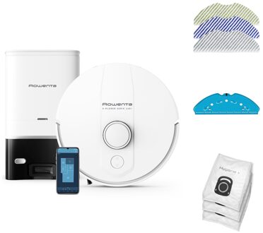 Rowenta X-plorer serie 140 RR9197 Robot stofzuiger Wit