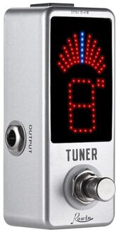Rowin Hoge Precisie Gitaar Chromatische Tuner Pedaal Ture Bypass