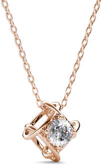 Roxy Hangers - Roségoud en Kristal - One Size