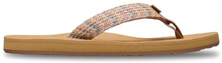Roxy Porto Raffia Teenslippers Dames - 40
