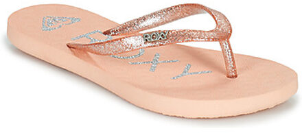 Roxy Teenslippers Roxy RG VIVA SPARKLE" Roze - 29,32,33,34,35