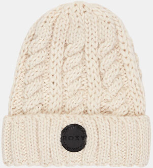 Roxy Tram Beanie Muts Dames Wit - One size