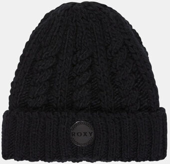 Roxy Tram Beanie Muts Dames Zwart - One size