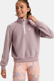 Roxy Waves Of Warmth Half Zip Trui Dames Paars - L