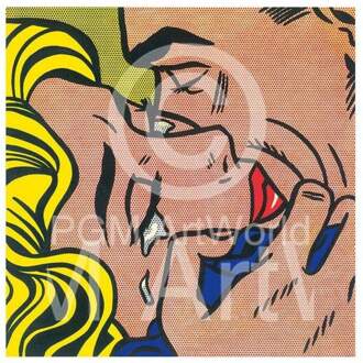 Roy Lichtenstein - Kiss V Kunstdruk 35.5x28cm