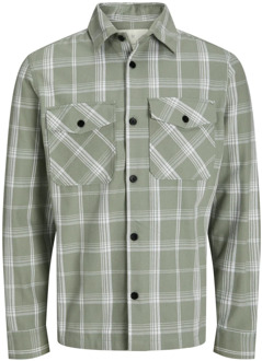 ROY Overhemd Lange Mouwen Jack & Jones , Green , Heren - Xl,L,M,S