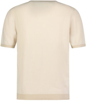 Roy Robson Knitted T-shirt Light Brown  XL Beige