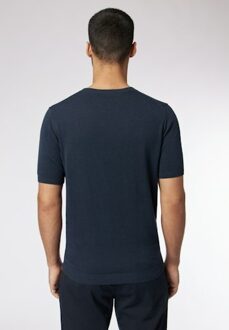 Roy Robson Knitted T-shirt Navy  M