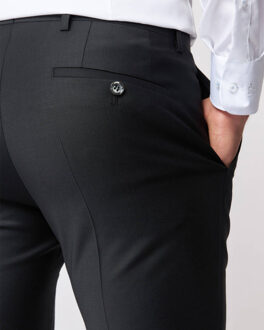 Roy Robson Pantalon s01050381295400 - maat 52 Zwart