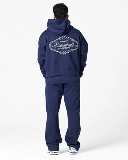 Roya hoodie tracksuit Blauw - XXL