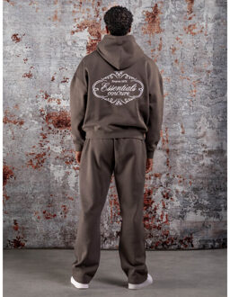 Roya hoodie trainingspak Grijs - XXL