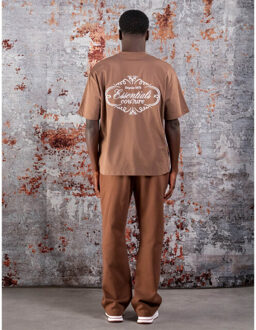 Roya t-shirt - maat L Bruin